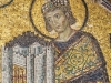 Constantin 1er - détail de la mosaïque de l'entrée sud-ouest de Sainte-Sophie (Istanbul, Turquie) - début XIIe