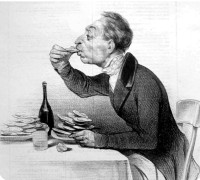 Le mangeur d'huîtres - Paul Gavarni (1835)
