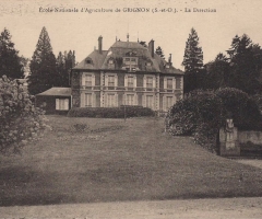 Grignon - La direction. Carte postale collection Maryse Le Gal