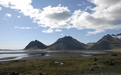 8- Trois anciens volcans se côtoient près du Berufjördur