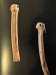 Propulseur figurant une tête humaine - Grotte de Gourdan - Magdalénien - Photo MAN la collection Piette