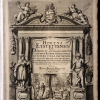 Frontispice Hortus Eyestettensis -1613 - BU Strasbourg
