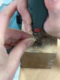Perçage au niveau du labre