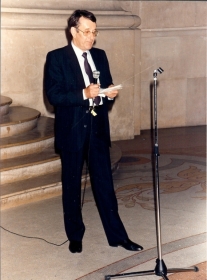 Jacques Géraud, Pdt du Club Ile de France