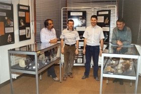 De G à D :  Michel Nguyen, Didier Lafosse, Pierre-Yves le Maguet, Jacques Géraud