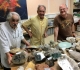 Michel, Jean et Daniel prêts pour la Fête des Assoc.
