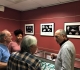 Une vue de l'assistance lors du vernissage