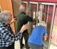 19 04 2022 début de l'installation de la collection de Jacques Géraud