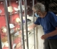 19 04 2022 début de l'installation de la collection de Jacques Géraud