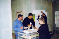 31- Novembre 1998 Préparation de l'exposition sur le Lutétien