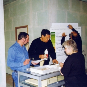 31- Novembre 1998 Préparation de l'exposition sur le Lutétien