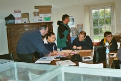23 bis- Réunion de travail dans le pigeonnier 2 février 2003