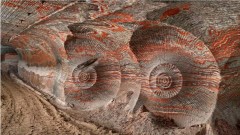 Mines de potasse sous les fondements de Berezniki, une ville russe de Sibérie