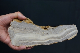 Calcite rubannée - Aveyron