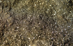 Chalcopyrite, détail - Photo Aude