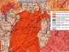 Le Mont Beuvray - Extrait de la carte géologique de la France au 1/50 000 du BRGM