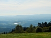 Vue vers l\'Est depuis le sommet du Mont Beuvray