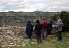 10-13 Cirque de Navacelles, vu depuis le belvédère de Baume Auriol