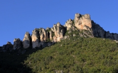 11-10 Vallée de la Jonte: Au niveau de la maison des vautours