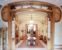 Salle à manger Maison Horta © Alastair Carew-Cox  Bridge art nouveau C Beaux Arts