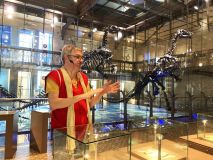 Jean Michel et les iguanodons - Photo Hélène