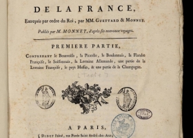 Atlas et description minéralogiques de la France par Jean-Etienne Guettard - 1780