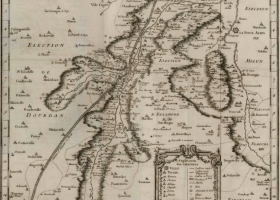 Carte minéralogique de l’Election d’Etampes - Jean Etienne Guettard (1753) - Bibliothèque MINES ParisTech