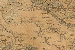Francois de La Pointe - Carte particulière des environs de Paris (1674-1678) - détail Grignon