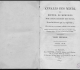 Mémoire sur l'étendue géographique du terrain des environs de Paris par JJ d'Omalius d'Halloy - Annales des Mines 1816 - Reproduction d'une conférence donnée à l'Institut le 13 août 1813