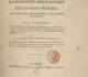 Essai sur la géographie minéralogique des environs de Paris - 1811 - fonds photographique Mnhn