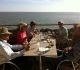 Santorin? Non, Meschers sur Gironde!! en terrasse surplombant l'estuaire