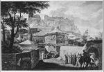 La tour des vents à Athènes - Gravure de 1762 - Stuart et Revettss - "The Antiquities of Athens" - 1762