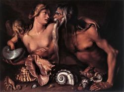 Neptune, Amphitrite et le jeune Triton (vers 1610) - Jacob de Gheyn (1565-1629) - Wallraf Richartz Museum, Cologne