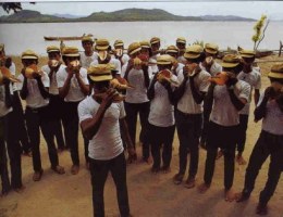 Orchestre de conques - Iles du Pacifique.
