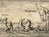 Triton, Neptune et Amphitrite - Wenceslas Hollar (1607-1677)