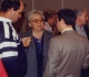 Bernard , Claudine Bernardini, Didier Lafosse membres du club et Michel Ridet Pdt du Club géologique national