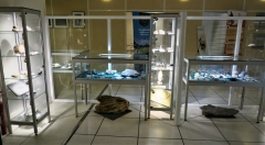 Vitrine Aveyron , Préhistoire et Oursins
