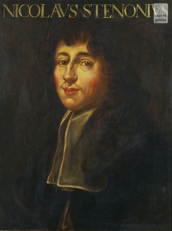 Nicolas Stenon - Portrait attribué à Sustermans, 1665 env. - Galerie des Offices  Florence