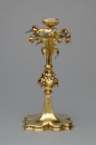 Languier (argent doré, dents de requin fossilisées) - Vienne, Kunsthistorisches Museum vers 1450. © KHM-Museumsverband