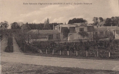 Grignon - Le jardin botanique. Carte postale collection Maryse Le Gal