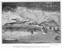 Congrès international de géologie 22 août 1900 - visite des scientifiques sous la conduite de Stéphane Meunier - Photo Auguste Robin