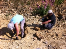 Le chantier de Marie Hélène et Christian.