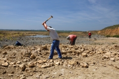 Robert, le bagnard en action. Photo C.Brion