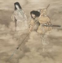 Izanami et Izanagi - Kobayashi Eitaku -1880