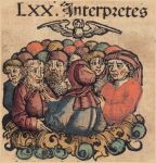 Les-traducteurs-de-la-Septante-inspires-par-le-Saint-Esprit-illustration-de-La-Chronique-de-Nuremberg-1493