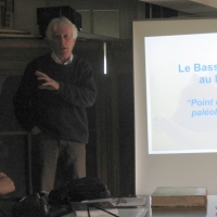 Exposé d'Hervé D. "Le Bassin de Paris au Lutétien, point chaud de la Paléo-biodiversité"- Photo ML