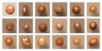 18 perles fines provenant de l'habitat néolithique d'Akab - E.A.U. - datées de 6700/6100 ans - O -Brunet - FAMUAE