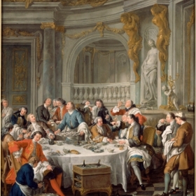 Jean-François de Troy - Le Déjeuner d’huîtres (1735)