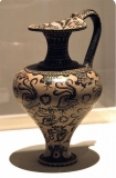Oenochoé minoenne aux argonautes -  3500 BP - Marseille, musée d'Archéologie Méditerranéenn