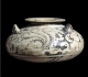 Poterie mycénienne , avec des représentations d'argonautes et algues. 3500 BP.  British Museum